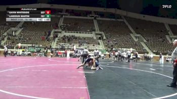 7A 190 lbs Quarterfinal - Landdun Martin, Foley vs Gavin Whiteside, Enterprise HS