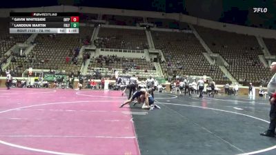 7A 190 lbs Quarterfinal - Landdun Martin, Foley vs Gavin Whiteside, Enterprise HS