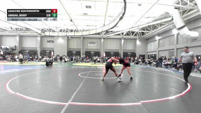 185 lbs Round Of 16 - Adalynn Southworth, Conard vs Abigail Jeudy, Stratford