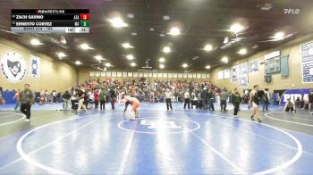 165 lbs Cons. Round 3 - Zach Savino, Atascadero vs Ernesto Cortez, Madera South