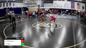 133 lbs Champ. Round 2 - Brayden Williamson, West Branch Hs vs Angelo Mele, Chartiers Houston Hs