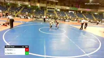 102 lbs Quarterfinal - Jordan Romero, Pirates vs Hayden Eardley, Eastside United