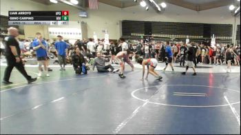 97 lbs Rr Rnd 7 - LIAM Arroyo, Apex - MSE vs Geno Carpino, Revival X