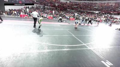 100 lbs Quarterfinal - Dylan Tande, Melrose-Mindoro vs Bryce Schmidt, Aviators Wrestling