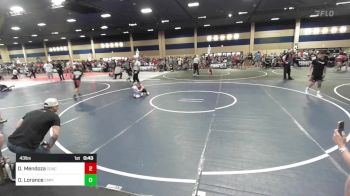 43 lbs Round Of 16 - Dakota Mendoza, Coachella Valley WC vs Oaken Lorance, Empire WC