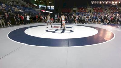 100 lbs 3rd Place Match - Frank Fuentes, CA vs Quentin Williams, IL