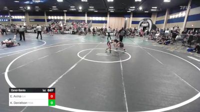 55 lbs Consolation - Ezekiel Avina, Elk Grove Wr Ac vs Kyleigh Danielson, Texas Elite