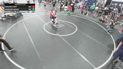 170 lbs Cons. Semi - Angeline Quijas, Threshold Wrestling Club vs Adriana Hoff, Reign Wrestling Club