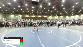 65 lbs Quarterfinal - Noah Endicott, MatTime vs Wyatt Timm, Argonaut Jr Mustangs