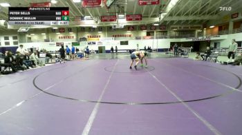 197 lbs Round 4 (10 Team) - Dominic Mullin, William Woods University vs Peter Sells, Marian University (IN)