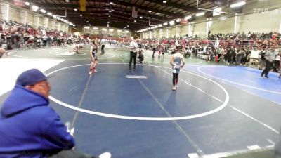 69 lbs Consolation - Daxx French, Stout Wr Ac vs Miguel Hernandez, High Elevation WC