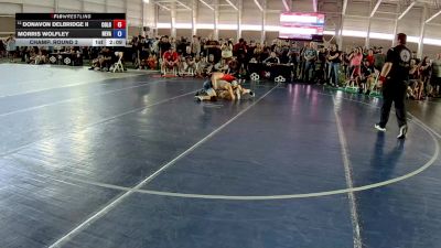 126 lbs Champ. Round 2 - Donavon Delbridge II, Colorado vs Morris Wolfley, Nevada