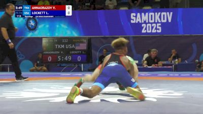 74 kg Repechage - Vatan Annaorazov, Turkmenistan vs Ladarion Lockett, United States