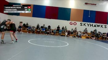 215 lbs Quarterfinal - Lucas McCall-Petke, McDaniel vs Hussein Kamel, Century