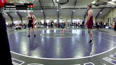 285 lbs Champ. Round 1 - John Duran, Gannon University vs Sam Cruser, Ohio Northern Univerity