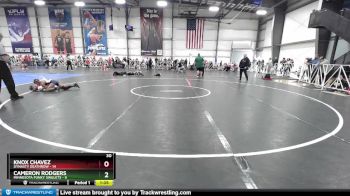 68 lbs Rd# 8- 12:30pm Saturday Final Pool - Cameron Rodgers, Minnesota Funky Singlets vs Knox Chavez, Dynasty Deathrow