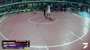 138 lbs Cons. Round 1 - Noah McKenzie, Hawaii vs Danny Hardesty, Nevada