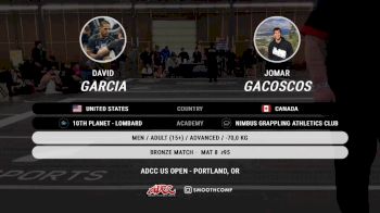 David Garcia vs Jomar Gacoscos 2026 ADCC Portland Open