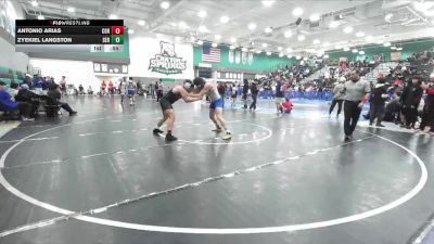 190 lbs Cons. Round 3 - Antonio Arias, Corona Senior vs ZyEkiel Langston, Serrano