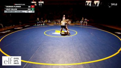 170 lbs. 1st Place Match - Kiley Dillow, Chanute vs Siobhan Flanner, Shawnee Mission South