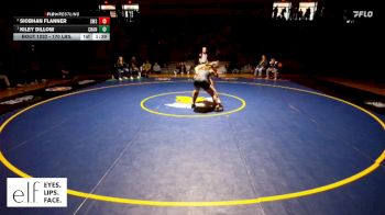 170 lbs. 1st Place Match - Kiley Dillow, Chanute vs Siobhan Flanner, Shawnee Mission South