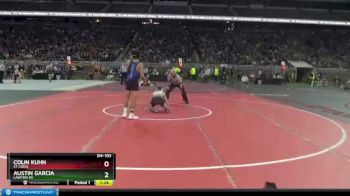 D4-103 lbs Quarterfinal - Colin Kuhn, St Louis vs Austin Garcia, Lawton HS