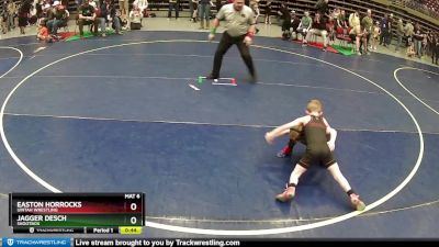 56 lbs Champ. Round 1 - Jagger Desch, Shootbox vs Easton Horrocks, Uintah Wrestling