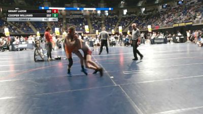 95 lbs Consy 4 - Grant Lazor, Chestnut Ridge vs Cooper Williams, Southern Columbia