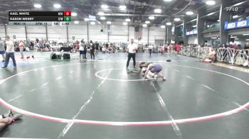119 lbs Round Of 32 - Kael White, Revival Freeze - MS vs Kason Wesby, Shore Thing Surf - MS