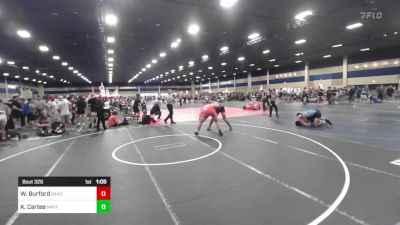 215 lbs Semifinal - Wes Burford, Oakdale WC vs Kayden Cartee, Mayfair Wrestling