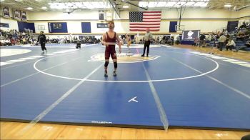 133 lbs Quarterfinal - Gianni Manginelli, Springfield vs Nicholas Faraci, Western New England