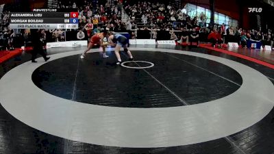 49kg 3rd Place Match - Alexandria Lieu, Coast Wrestling Academy & Society vs Morgan Boileau, Bella Coola Wrestling