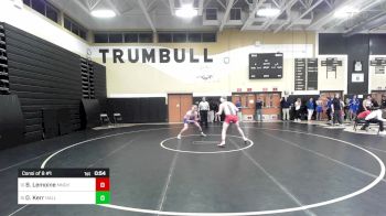 182 lbs Consi Of 8 #1 - Benjamin Lemoine, Manchester vs Declan Kerr, Hall