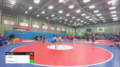 140 lbs Consi Of 16 #2 - Jason Miller, Clovis East vs Ayden Maciel, Madera