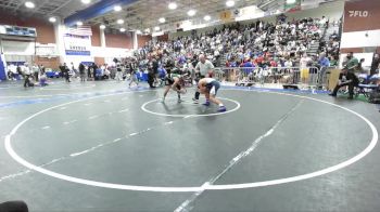 157 lbs Champ. Round 1 - Benjamin DeLaTorre, South Hills Hs vs Gregorio Tolentino, Calvary Chapel (Santa Ana)