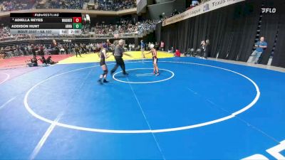 5A 107 lbs Quarterfinal - Adiella Reyes, San Antonio Wagner vs Addison Hunt, Anna