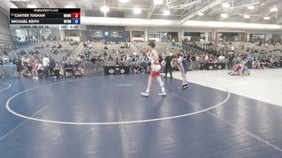 126 lbs Cons. Rd Of 16 - Carter Tughan, Mat Demon Wrestling Club vs Michael Keith, Wyoming