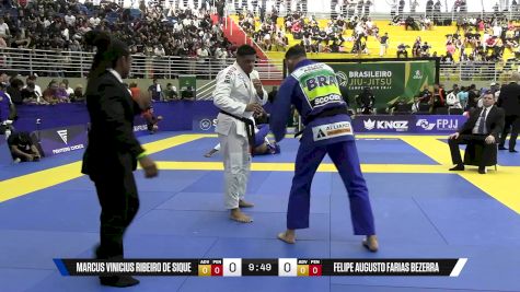 Felipe Augusto Farias Bezerra vs Marcus Vinicius Ribeiro De Sique 2025 Brasileiro Jiu-Jitsu IBJJF