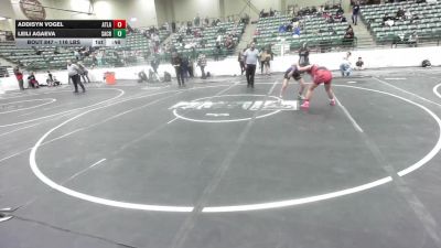 116 lbs Consolation - Addisyn Vogel, Atlas Grappling vs Leili Agaeva, Sacramento Wrestling Bears