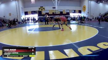 130 lbs Cons. Round 3 - Piper Jenkins, Marysville (B-Team) vs Juliana Campos, Normandy