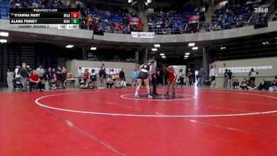 140 lbs Champ. Round 2 - Tiyanna Hart, Unattached vs Alana Finney, Unattached