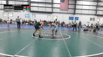 157 lbs Allday - Hayden Smith, SLY FOX WRESTLING CLUB vs Tanner Clark, MAT RATS WRESTLING CLUB