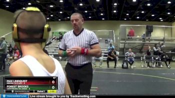 67 lbs Round 5 (6 Team) - Forest Brooks, Contenders WA Green vs Max Lindquist, Indiana Outlaws