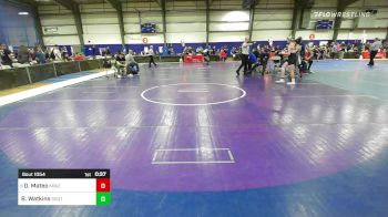 100 lbs Consolation - Devon Mateo, Krazy Monkeys WC vs Blake Watkins, South Side WC