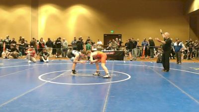 117 lbs Champ. Round 2 - Toby Bernash, Orchard View Training Center vs James McQueen, Grit Mat Club