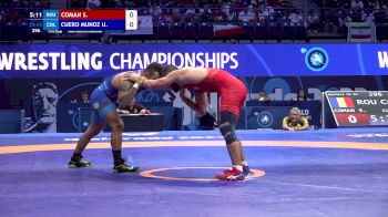65 kg Qualif. - Stefan Ionut Coman, Romania vs Uber Euclides Cuero Munoz, Colombia