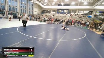 105 lbs 3rd Place Match - Brooklyn Eagar, Mountain Ridge vs Kennedy Jeppson, Westlake