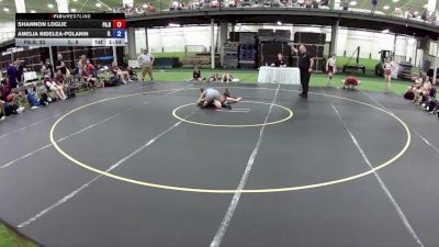 120 lbs Shannon Logue, Pennsylvania Blue vs Amelia Nidelea-Polanin, Illinois