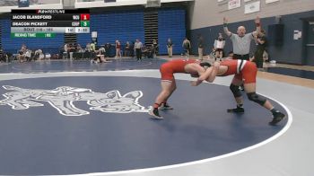 165 lbs Cons. Round 2 - Jacob Blandford, Western Colorado vs Deacon Pickett, CSU-Pueblo
