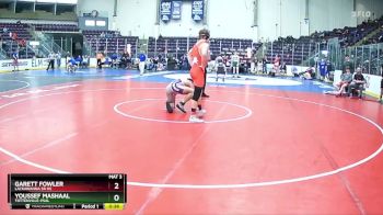 145 lbs Cons. Round 2 - Youssef Mashaal, Tottenville-PSAL vs Garett Fowler, Lackawanna Sr HS